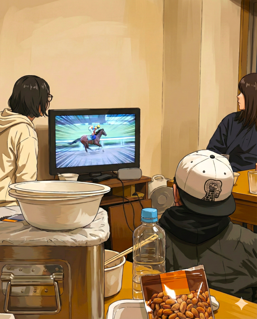 競馬観戦🐴私は外れました…