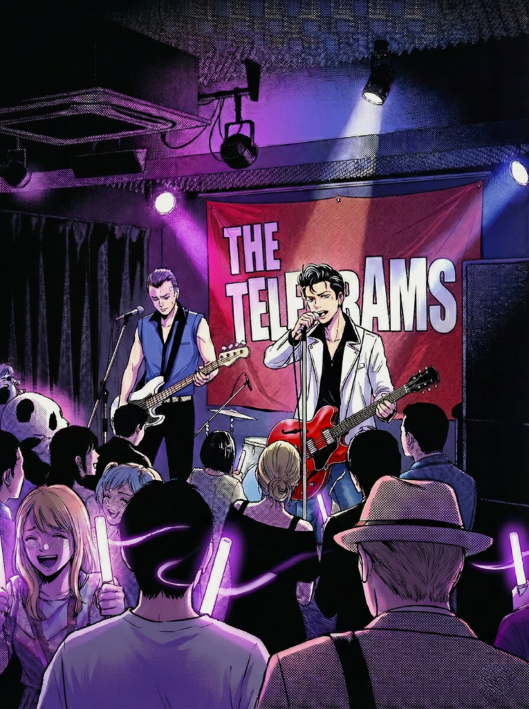 ライブハウス ブラックアンドブルー 6/9ロックの日 ザ テレグラムズ ワンマンライブ