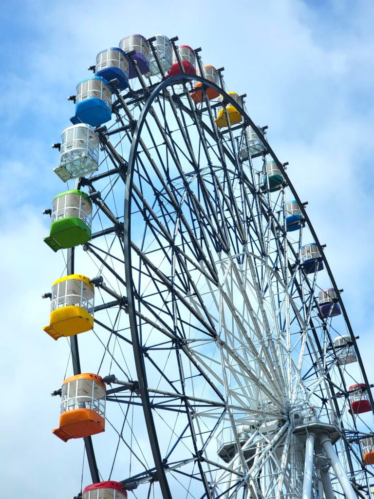 大観覧車 Fuji Sky Viewが富士川SA（上り）