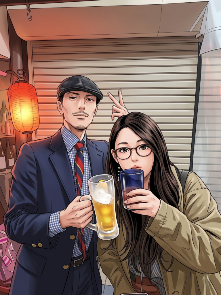 2025年5月30(金)会社帰りに吉祥寺ハモニカ横丁龍龍デート❤