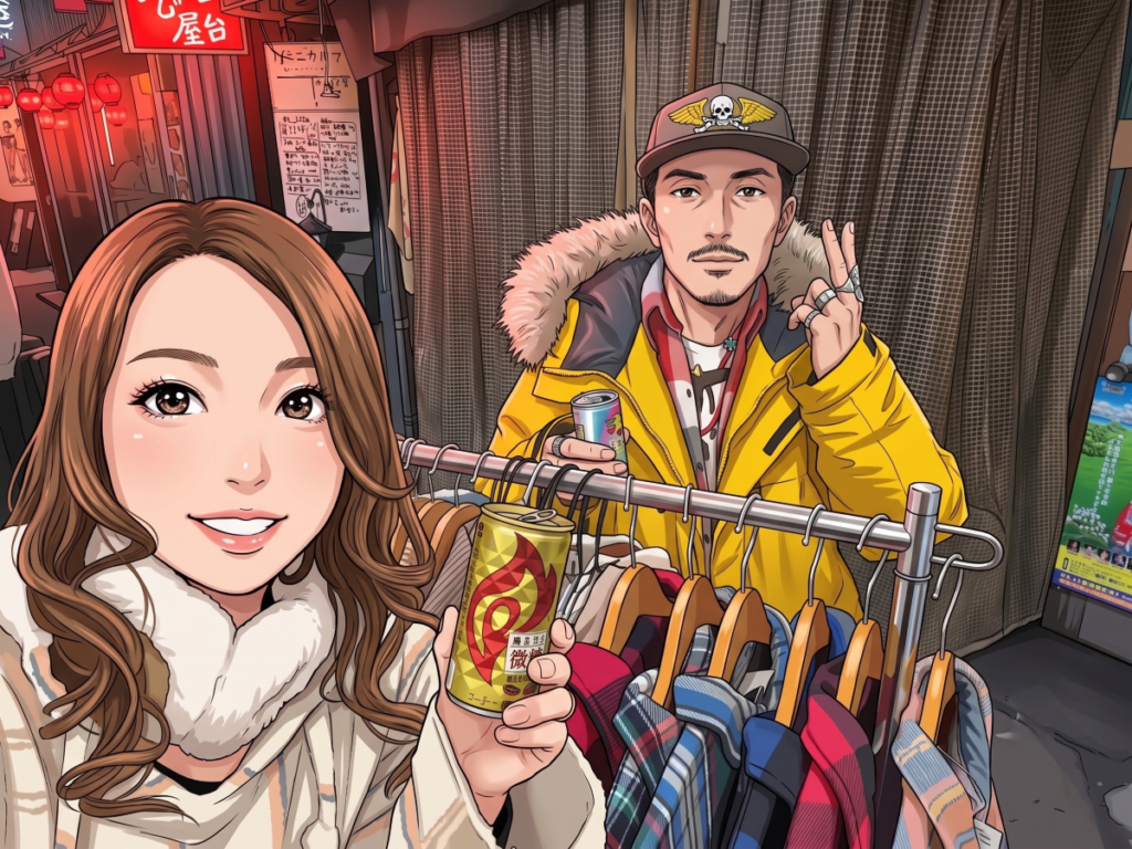 2025.12/6(土)-12/12 (金) sup rising pop up shop in 吉祥寺ハモニカ横丁へ差し入れ☕