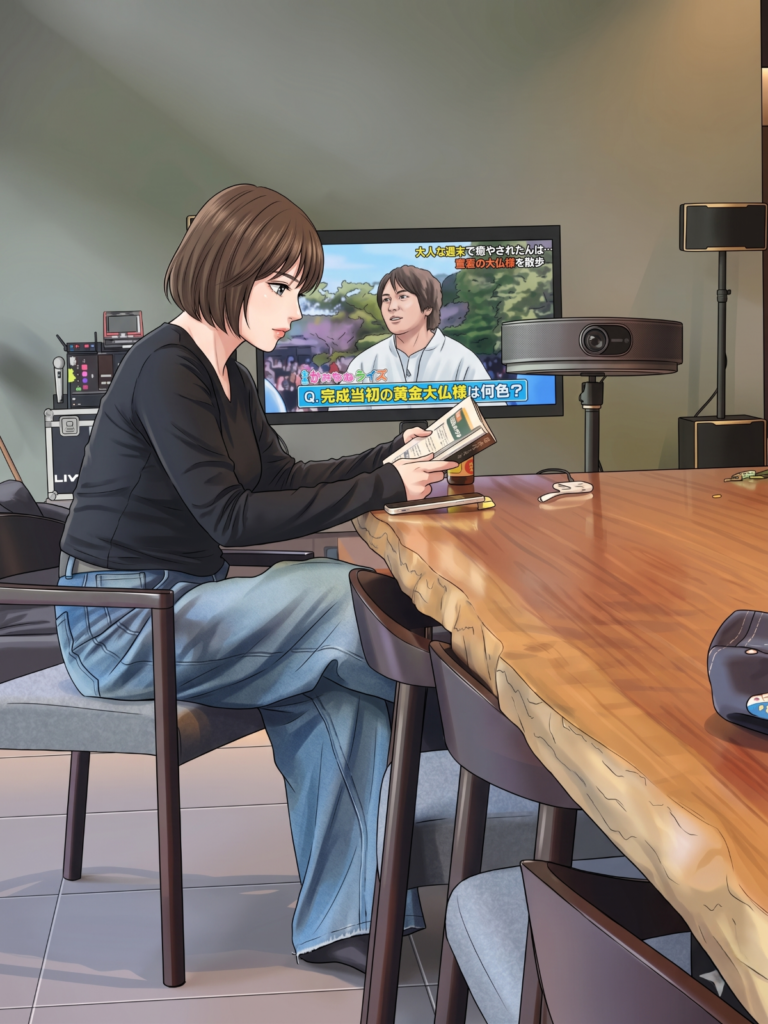YouTuberのヒカルさんプロデュース超豪華ヴィラにて優雅に読書